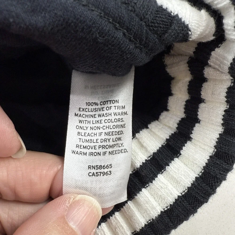 Tucker‎ + Tate Soft Knit Full Zip Jacket Boys 6 Gray Black White Back to School